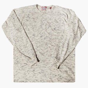 Left Field NYC L/S 40's Tee - Oatmeal Heather